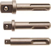 Klucze i nasadki - BGS adapter do zestawu, 3-częściowy, SDS na 4-kątne, 1 sztuki, 8214 - miniaturka - grafika 1