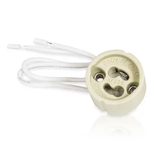 GU10- oprawa ceramiczna z przewodem LEDLUMEN - Żarówki LED - miniaturka - grafika 1