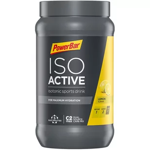 PowerBar PowerBar Isoactive Isotonic Sports Drink Opakowanie 600g, Lemon  2021 Suplementy 24712203 - Produkty specjalne dla sportowców - miniaturka - grafika 1