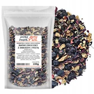 Herbata - Herbata Owocowa Napar Jabłko Mięta 100g Naturalna suszona herbatka Kol-Pol - miniaturka - grafika 1