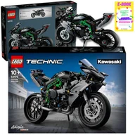 Klocki - LEGO TECHNIC Motocykl Kawasaki Ninja H2R MOTOR PREZENT LEGO 42170 + EBOOK - miniaturka - grafika 1
