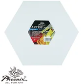 Podobrazia, bloki, papiery - Podobrazie malarskie heksagon bok 20cm - miniaturka - grafika 1