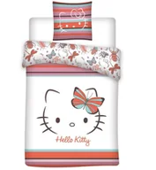 Pościel dla dzieci - hello kitty – pościel 140×200 cm + 65×65 cm - miniaturka - grafika 1