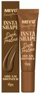 Bronzery i konturowanie twarzy - MIYO Insta Shape BRONZER W KREMIE Dark Praline 15ml - miniaturka - grafika 1