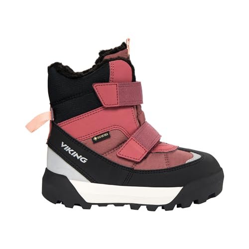 Viking Expower Warm GTX 2V śniegowce, ciemnoróżowa, 10 UK dziecko, Ciemny róż, 10 UK Child Wide