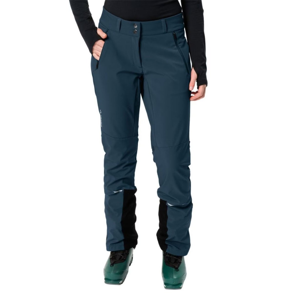 Spodnie damskie Vaude Wo Larice trekkingowe softshellowe-L