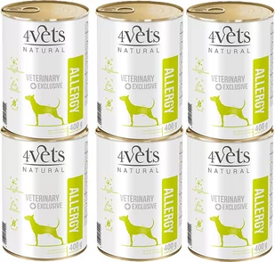 Dolina Noteci 4Vets Dog Allergy 12x400g - Mokra karma dla psów - miniaturka - grafika 1