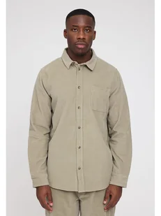 MAZINE Koszula sztruksowa w kolorze beżowym - Koszule męskie - miniaturka - grafika 1