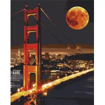 Malowanie po numerach - Golden Gate 40x50cm - Ideyka - Malowanie po numerach - miniaturka - grafika 1