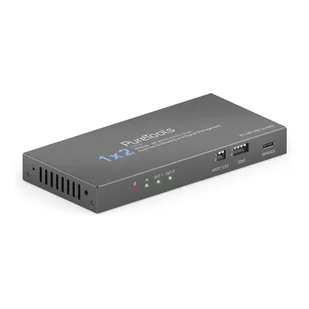 PureLink PureTools PT-SP-HD12-48G rozdzielacz 1x2 HDMI2.1 48 Gb/s 8K (60 Hz 4:2:0) 12 bit z usuwanie zakłóceń audio i zarządzanie sygnałem - Inne akcesoria audio-wideo - miniaturka - grafika 1