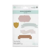 Scrapbooking - Zestaw wykrojników - Szyldy - 5 szt. - miniaturka - grafika 1