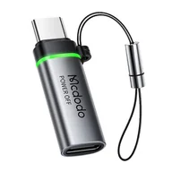 Złącza, przejściówki, adaptery - Adapter USB-C do USB-C Mcdodo OT-2450, auto power off - miniaturka - grafika 1