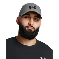 Czapki męskie - Czapka z daszkiem uniseks Under Armour StealthForm Uncrushable - szara - miniaturka - grafika 1