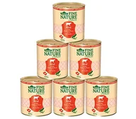 Mokra karma dla psów - Dehner Fine Nature Hundefutter Adult, Rind, 6 X 800 G (4800 G) - miniaturka - grafika 1