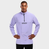 Bluzy narciarskie - Bluza gruby polar Sporty zimowe SIROKO Aurora Lawenda Mężczyzna - miniaturka - grafika 1