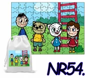 Puzzle - PUZZLE 192 EL. UKŁADANKA PREZENT KOTKI KOTY BAJKI + WORECZEK Z NADRUKIEM - miniaturka - grafika 1