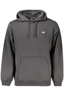 Bluzy męskie - VANS MĘSKA CZARNA BLUZA Z ROZPINANYM NA ZAMEK - miniaturka - grafika 1