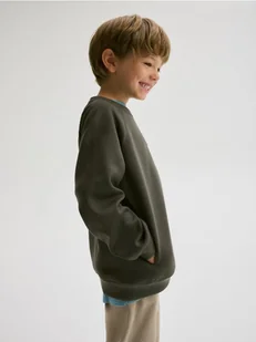 Reserved - Bluza oversize - ciemnozielony - Bluzy dla chłopców - miniaturka - grafika 1