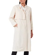 Kurtki damskie - Sisley Damska kurtka przeciwdeszczowa 28J6LN00N Jacket, Cream 0M5, 46 - miniaturka - grafika 1