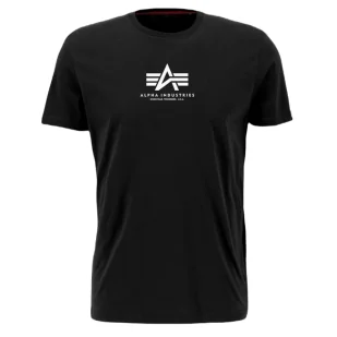 Koszulka Alpha Industries Basic T ML 118533 03 - Czarna RATY 0% | PayPo | GRATIS WYSYŁKA | ZWROT DO 100 DNI - Odzież taktyczna i umundurowanie - miniaturka - grafika 1