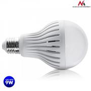 Żarówki LED - Maclean Maclean Żarówka LED E27 9W 230V Energy MCE177 CW zimy biały mikrofalowy czujnik ruchu i zmierzchu MCE177CW - miniaturka - grafika 1