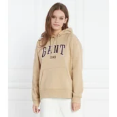 Bluzy damskie - Gant Bluza | Regular Fit - miniaturka - grafika 1