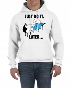 Bluza Z Kapturem Smerf Śpioch Just Do It S 0795 - Bluzy męskie - miniaturka - grafika 1