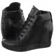 Sneakersy Czarne B8252-E50-000-000-B88 (CI686-a) Carinii - Sneakersy damskie - miniaturka - grafika 1
