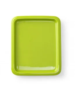 TACA PORCELANOWA GN 1/2, 325 x 265 x 20 mm ZIELONA - Tace i patery - miniaturka - grafika 1