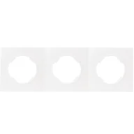 Klawisze i ramki - DPM Ramka potrójna Soul biały - miniaturka - grafika 1
