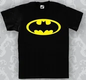 Koszulki męskie - KOSZULKA Z NADRUKIEM MĘSKA ŚMIESZNA T-SHIRT Batman Avengers r. L 2 - miniaturka - grafika 1