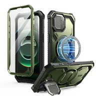 Etui i futerały do telefonów - Supcase Etui pancerne i-Blason Armorbox Mag SP do iPhone 16e, do MagSafe, zielone - miniaturka - grafika 1