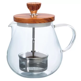 Hario Teaor - Dzbanek do herbaty - Olive Wood - 700ml TEO-70-OV - Dzbanki i imbryki - miniaturka - grafika 1