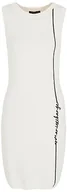 Sukienki - Armani Exchange Damska sukienka z logo Signature Knit Mini, Iso, L - miniaturka - grafika 1