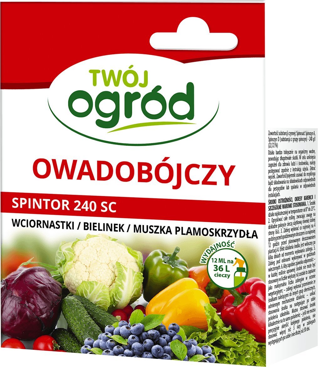 SpinTor 240 SC spinozyn A, spinozyn D Twój Ogród - środek owadobójczy 12ml
