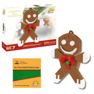 Klocki - KLOCKI COBI 20013 BOMBKA Zawieszka ciasteczko CHRISTMAS 73El. + P��YTKA - miniaturka - grafika 1