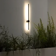 Lampy ogrodowe - Kinkiet zewnętrzny LED, 1200 lumenów, biały neutralny, Sword czarny INSPIRE - miniaturka - grafika 1