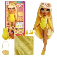 Lalki dla dziewczynek - Rainbow High Swim & Style Sunny Madison Letnia Lalka + Akcesoria - miniaturka - grafika 1