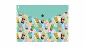 Teczki i skoroszyty - Teczka koperta A5 pp z nadrukiem bubble tea - miniaturka - grafika 1