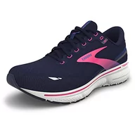 Trampki damskie - Brooks Ghost 15, Trampki damskie, Peacoat/Niebieski/Różowy, 42 EU, Peacoat Blue Pink, 42 EU - miniaturka - grafika 1