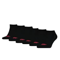 Sneakersy damskie - Levi's Sneakersy uniseks Low Cut Batwing Logo 6p Ecom, Jet Black, 35 EU - miniaturka - grafika 1