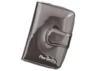 Pierre Cardin, Portfel skórzany damski, 05, Line 115, popielaty, mały - Portfele - miniaturka - grafika 1
