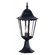 Lampy ogrodowe - Czarna niska lampa ogrodowa stojąca - S352-Tirma - miniaturka - grafika 1