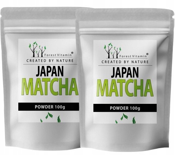 Matcha Czysta Japońska Zielona Herbata Proszek Oryginalna Premium 200g