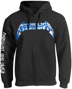 bluza METALLICA - RIDE THE LIGHTENING rozpinana, z kapturem-XL - Bluzy męskie - miniaturka - grafika 1