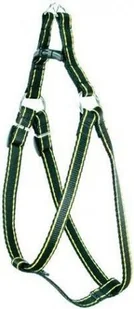 Chaba SZELKI REGULOWANE 9/120cm CZARNO - ŻÓŁTE - Szelki dla psów - miniaturka - grafika 1