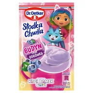 Budyń - Dr. Oetker Słodka Chwila Budyń smak borówka 41 g - miniaturka - grafika 1