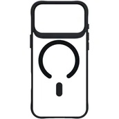 Etui i futerały do telefonów - Etui XLINE MagSystem Satin Guardx do Apple iPhone 17 Pro Przezroczysto-czarny - miniaturka - grafika 1