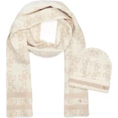 Czapki dla dzieci - Guess Dwustronny szal + czapka - miniaturka - grafika 1