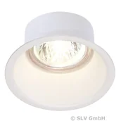 Lampy pozostałe - Spotline HORN GU10 wbudowana, okrągła, Biały, max. 50W 112911 - miniaturka - grafika 1